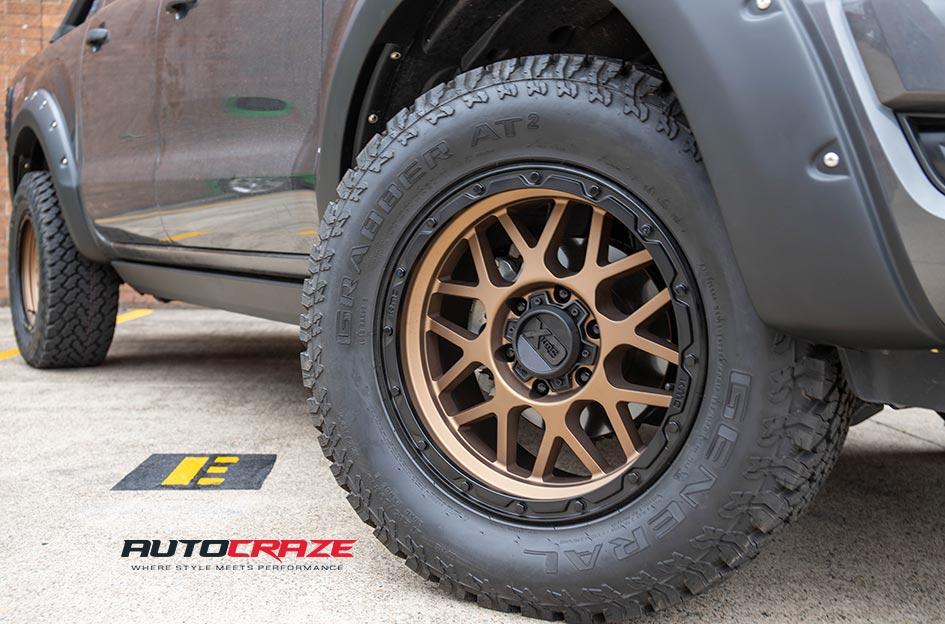 FORD RANGER GRENADE OR MATTE BRONZE WITH MATTE BLACK LIP